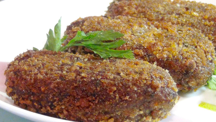 Котлеты из гречневой каши с картофелем