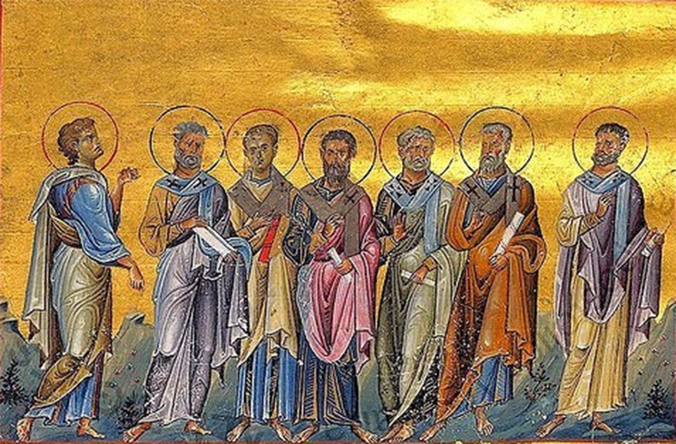 Сосфен, Аполлос, Кифа, Кесарь и Епафродит