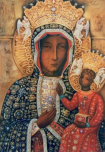 Ченстоховская икона Божией Матери