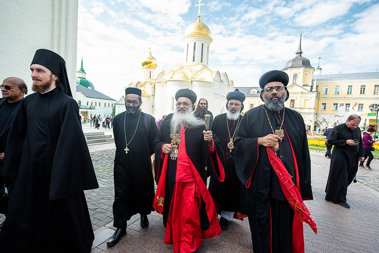 Троице-Сергиеву Лавру посетила делегация православных из Индии