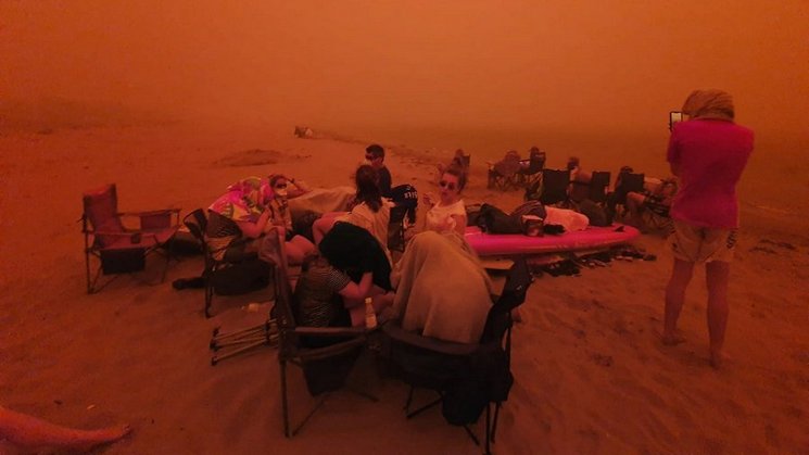 Пожары в Австралии